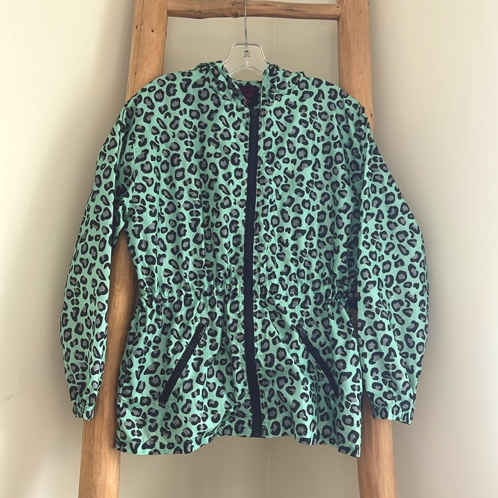 Sack It Jacket- Leopard PrintNylon Windbreaker- Womens M